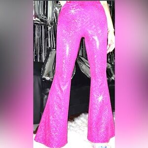 Costume Gallery Barbie pink bell pant Xlarge